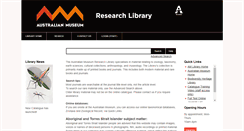 Desktop Screenshot of library.austmus.gov.au